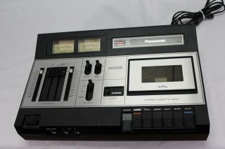 Rare Panasonic Rs - 600us Stereo Cassette Player/recorder