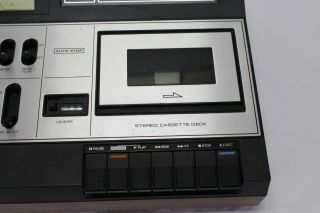 RARE Panasonic RS - 600US Stereo Cassette Player/Recorder 3