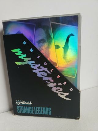 Unsolved Mysteries - Strange Legends (dvd,  2005) Rare Robert Stack