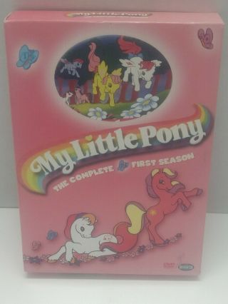 My Little Pony - The Complete First Season 4 Dvd Box Set Rare