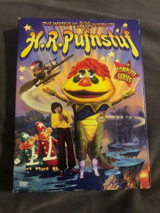 H.  R.  Pufnstuf: The Complete Series (dvd,  2011,  3 - Disc Set) Htf Rare Oop Region 1
