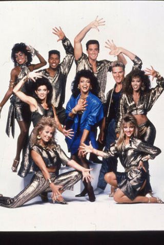 Marilyn Mccoo With Solid Gold Dancers Rare 1988 Tv Photo Transparency