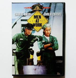 Men At Work (dvd,  2002,  Widescreen & Full Frame Versions) Rare & Oop