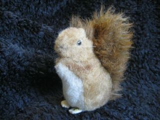 Rare 1978/85 German Steiff Squirrel W.  Button Kecki