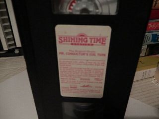 Shining Time Station MR.  CONDUCTOR ' S EVIL TWIN VHS VIDEO / Thomas the Train RARE 4