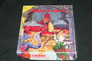 Vintage 1978 Tsr Games Dungeons & Dragons Basic Box Set 1001 Rare Gary Gygax
