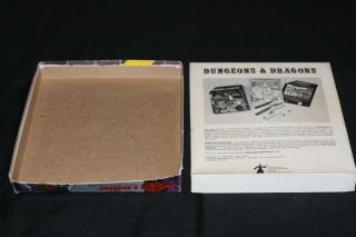 VINTAGE 1978 TSR GAMES DUNGEONS & DRAGONS BASIC BOX SET 1001 RARE GARY GYGAX 3