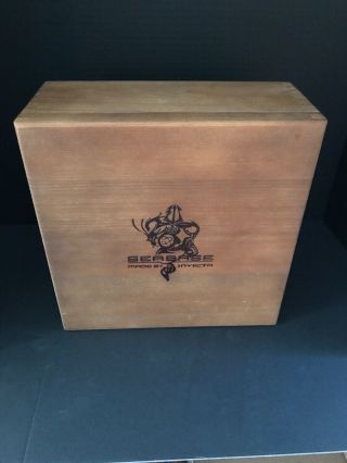 Invicta Sea Base Wooden Rare Watch Collectors Box/case