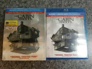 The Cabin In The Woods (blu - Ray Disc) W/oop Rare Lenticular Slipcover