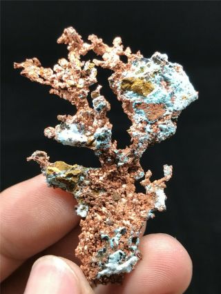 10g Precious Native Copper Crystal Mineral Rare Mineral Specimens From Morocco