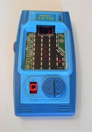 Cycle Race Rare Tandy Vintage Electronic Led Handheld Game 1981