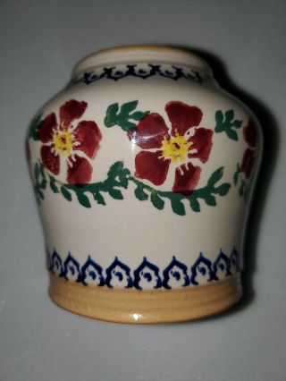 Rare Nicholas Mosse Pottery Ireland Old Rose 3 3/4 " Vase