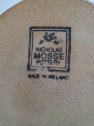 RARE NICHOLAS MOSSE POTTERY IRELAND OLD ROSE 3 3/4 