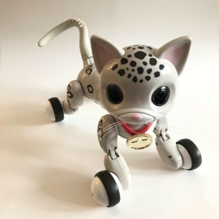 Very Rare Zoomer Kitty Zooey Snow Leopard Spots Interactive Robot Cat Just Cat