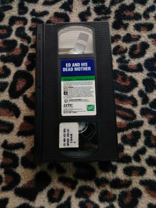 Ed And His Dead Mother (VHS,  1994) Rare Steve Buscemi Ned Beatty Dark Comedy 5