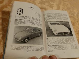 1961 Observer ' s Book of Automobiles Rare Antique Cars Frederick Warne 4