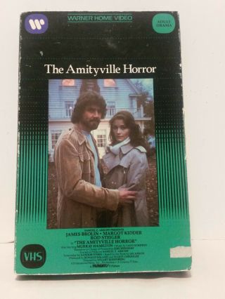 The Amityville Horror Rare & Oop Warner Home Video Big Box Vhs