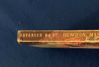 Dungeons And Dragons AD&D 1st Edition Dungeon Masters Guide 1st Printing Rare 3
