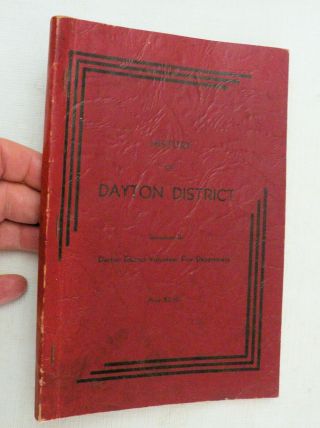 1940s (?),  History Of Dayton District,  Rare Local History Armstrong Cty Pa,  Sb