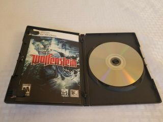 Wolfenstein (PC,  2009) Games For Windows PC DVD complete rare 4