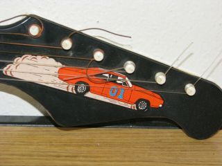 1981 Dukes of Hazzard Black Electric Style Guitar Toy,  26 