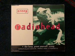 Radiohead Creep - French Press Limited Cd Single - Rare Thom Yorke France