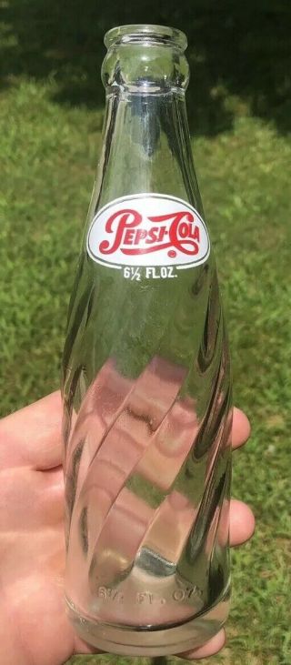 Antique Acl Pepsi Cola Soda Bottle Rare Size