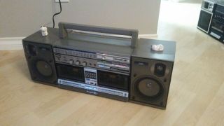 Aiwa Ca - W20 Stereo Boombox Rare Near Needs Belts Rare Japan 1983