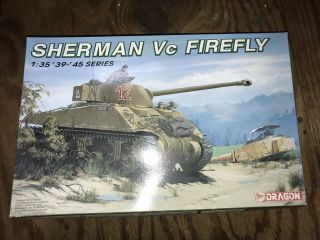 Dragon 1/35 Scale Sherman Vc Firefly - Bags Rare Set