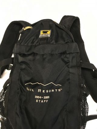 Mountainsmith Vintage Backpack Vail Resorts 2005 Black RARE 2