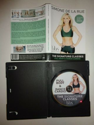 Rare Body By Simone: The Signature Classes Dvd Full Body & Dance Cardio Workout