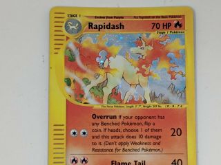 Rapidash 26/165 Holo Rare Pokemon Card 3