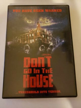 Dont Go In The House 1980 (dvd,  2005) Rare
