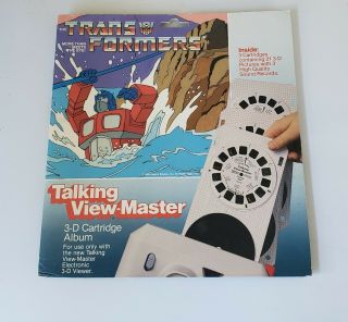 Transformers Talking View - Master Set Package Very Rare