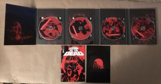 Dawn of the Dead DVD 4 - Disc Set Ultimate Edition RARE COLLECTORS Romero Like 3