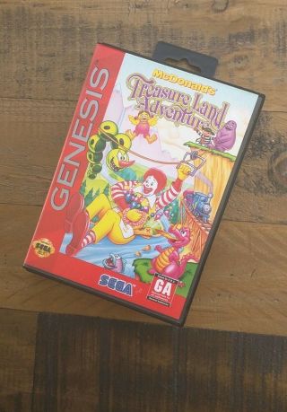 Mcdonalds Ronald In Treasure Land Adventure - Sega Genesis Game - Rare