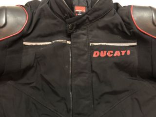 Ducati Dainese Riding Jacket Motorcycle Rare With Padding Size 54euro Large
