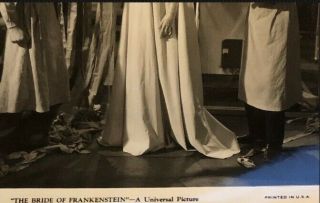 Rare Collectible Org 1935 BRIDE OF FRANKENSTEIN MOVIE B&W 8x10 PHOTO Great 2