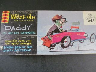 Rare 1963 Hawk Weird - Ohs Daddy Model Kit 532 - 100