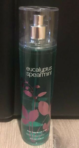 Bath & Body Eucalyptus Spearmint Fine Fragrance Mist Body Spray 8oz Rare