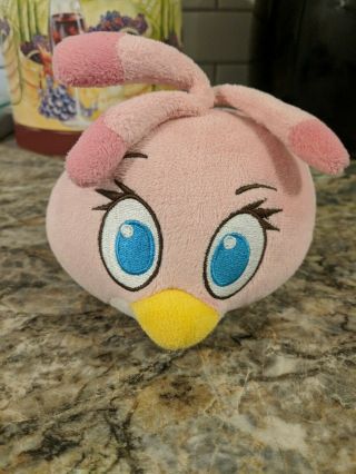Rare Angry Birds Stella Pink With Blue Eyes Plush 5 " Stuffed Animal Toy