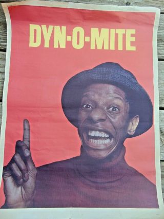 Ultra Rare Dyn - O - Mite Jimmy Jj Walker Poster Good Times 1970