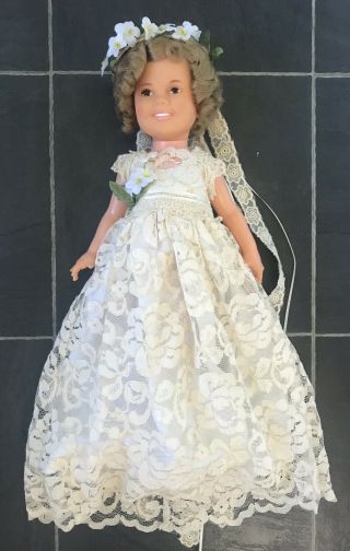 Rare 1972 Ideal Shirley Temple Doll 17”