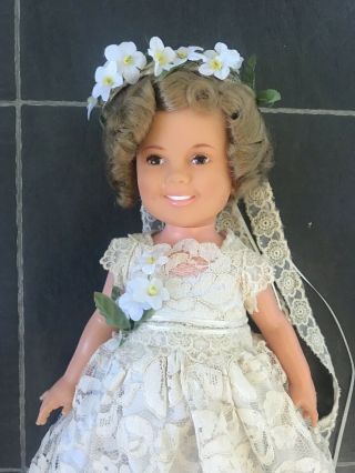 Rare 1972 Ideal Shirley Temple Doll 17” 2