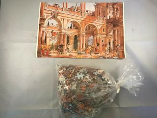 HEYE Jean - Jacques Loup Caesar ' s Palace 750 pc Puzzle Rare 4