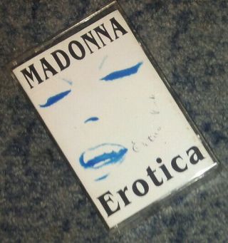 Madonna - Erotica - Rare Bulgarian Tape (unison 1992 - 565)