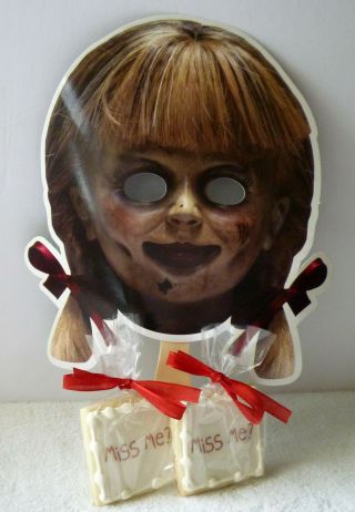 Rare Exclusive 2019 Annabelle Comes Home Movie Horror Official Promo Mask