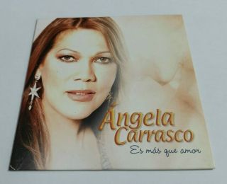 Angela Carrasco Es Mas Que Amor Ultra Rare Spanish Promo Cd Single Tim Rice