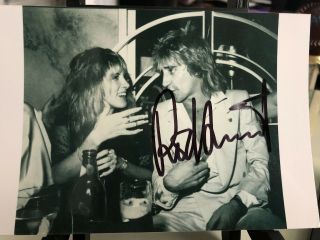 Rod Stewart Signed Autograph 4x6 Photo Rick And Roll Hof Legend Rare Signer