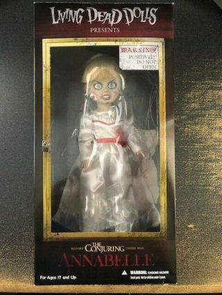 Mezco Living Dead Dolls The Conjuring " Annabelle " Collectors Doll Rare